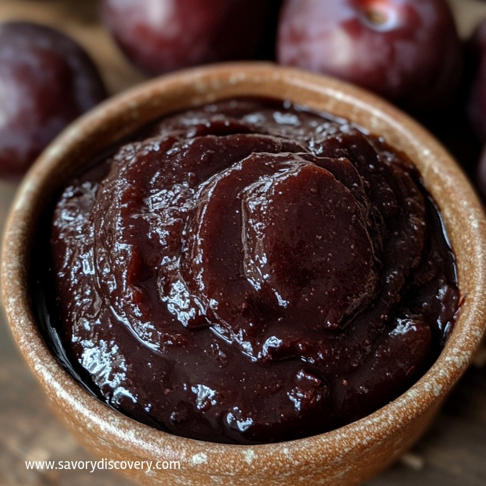 Plum Butter with Chocolate
