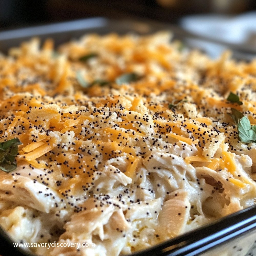 Poppy Seed Chicken Casserole