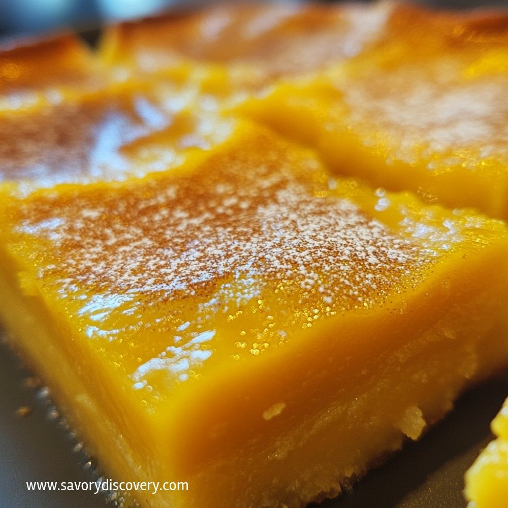 Pumpkin Magic Custard Cake