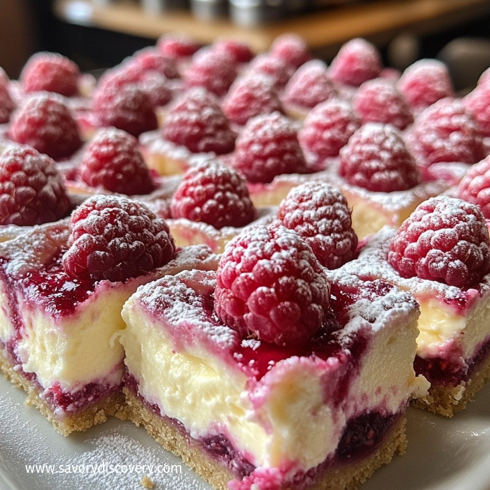 Raspberry Cheesecake Bars