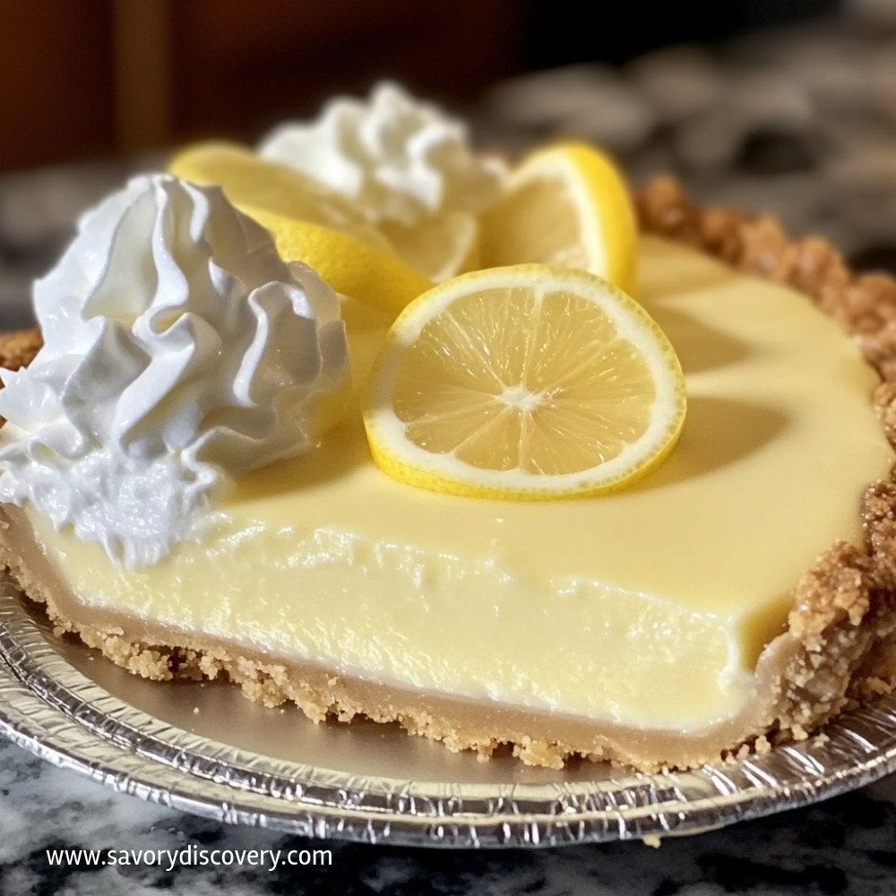 Refreshing Lemonade Pie