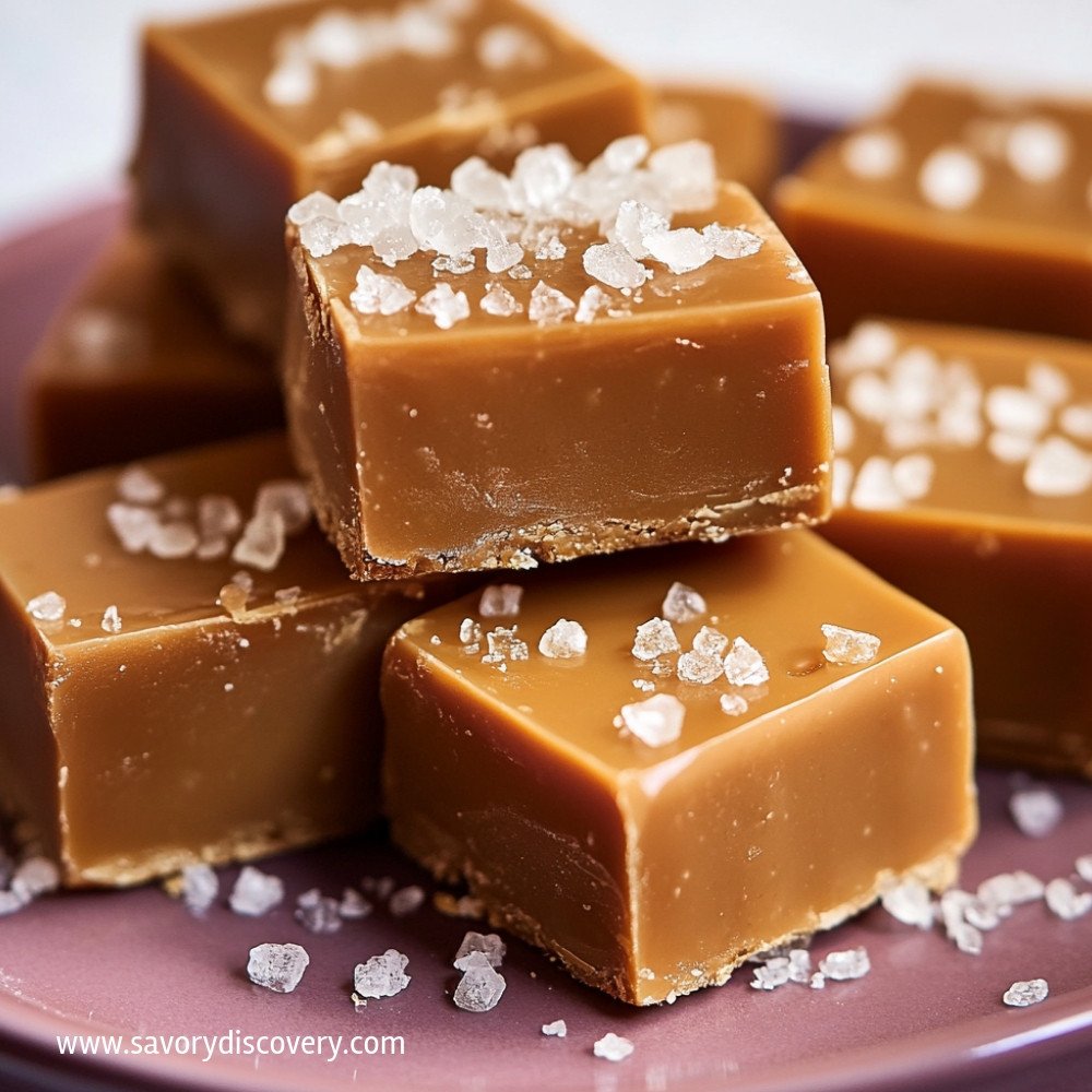 Salted Caramel Fudge