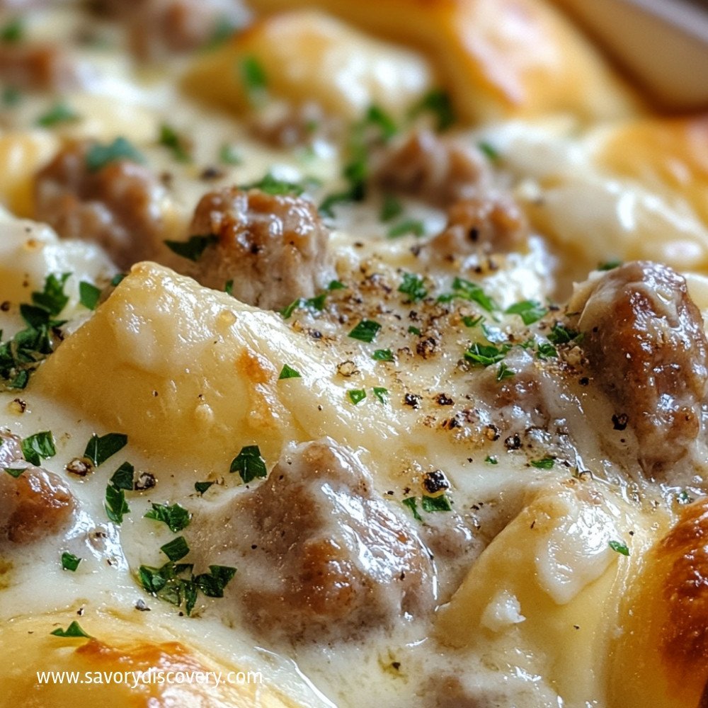 Sausage Cream Cheese Casserole