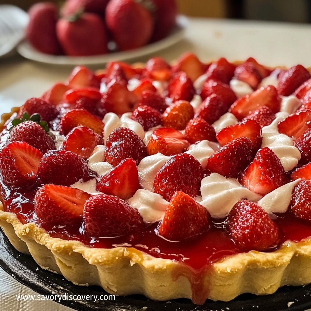 Shoney's Strawberry Pie