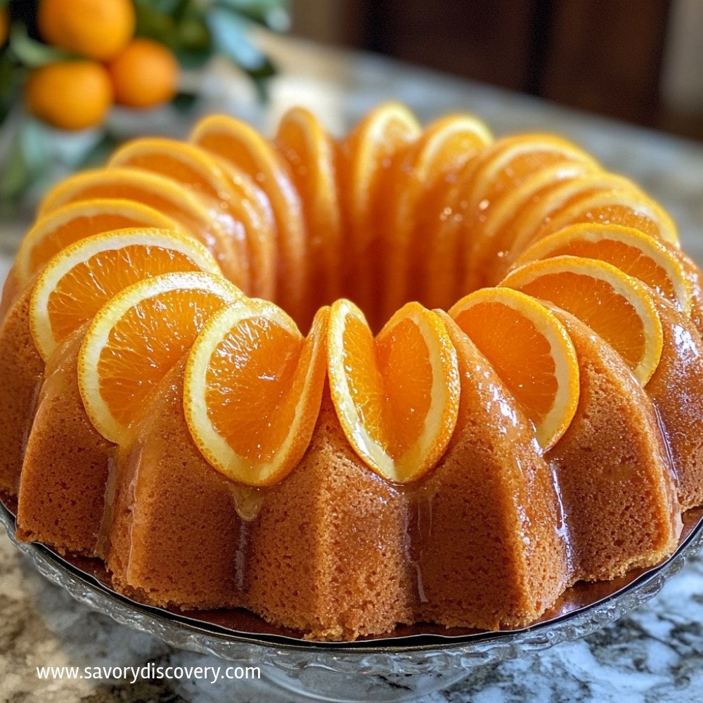 Sicilian Orange Bundt Cake