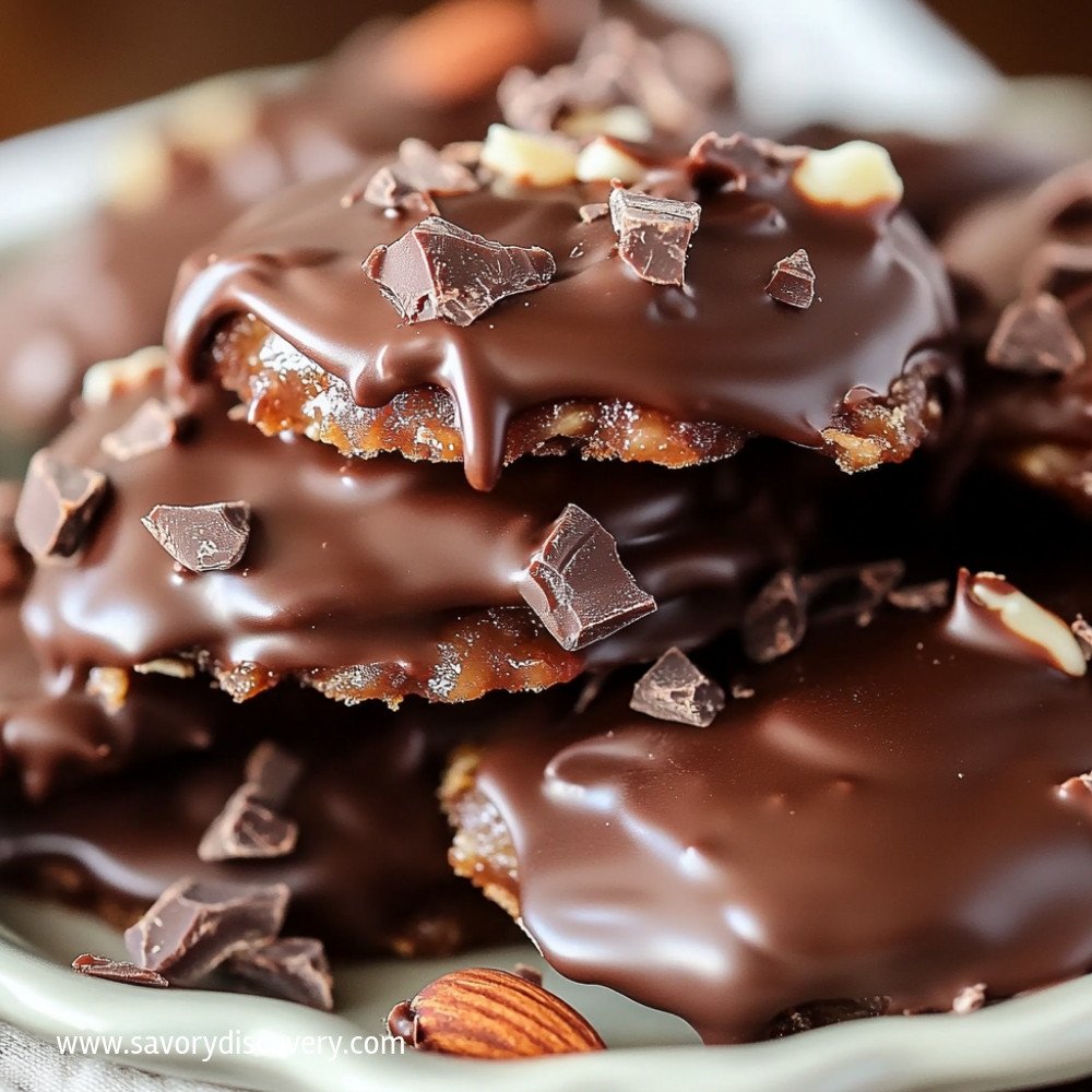 Slow Cooker Chocolate Turtles