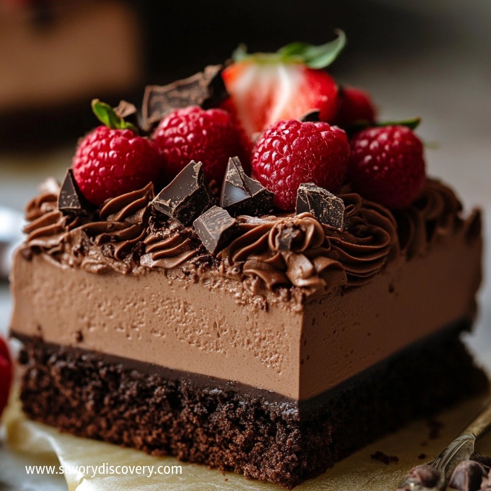 Small Serve Chocolate Mousse Cake