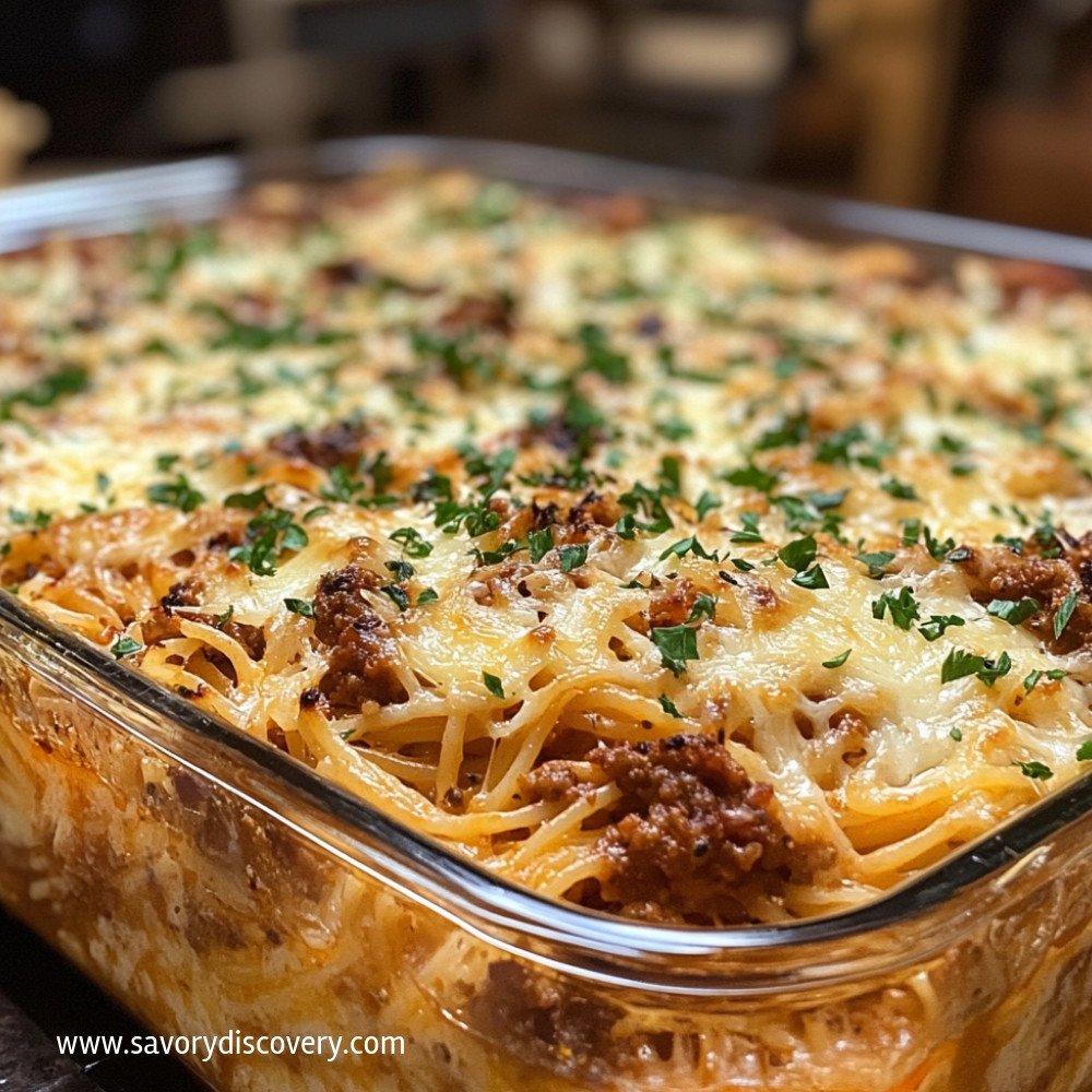 Spaghetti Casserole