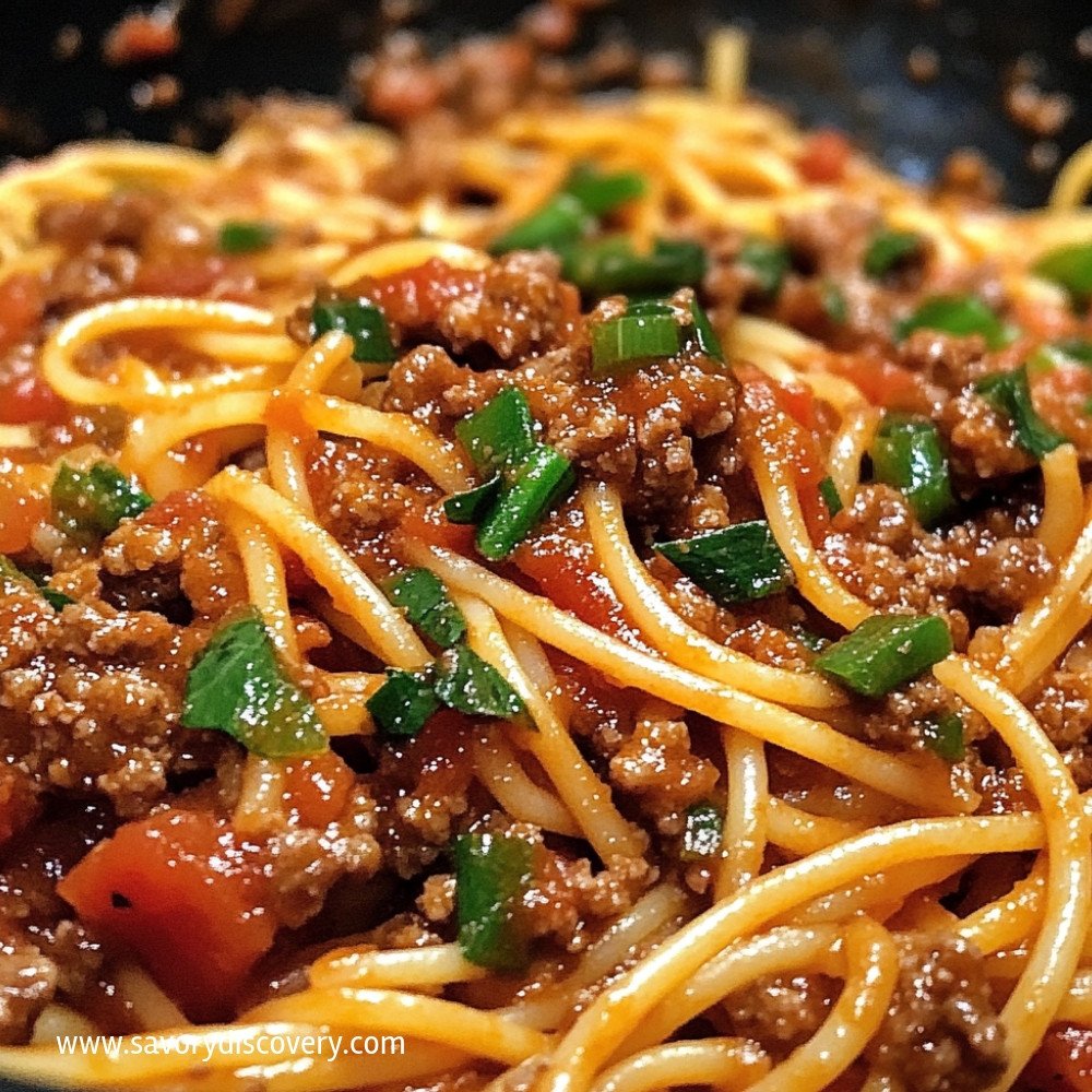 Spaghetti with Meat Sauce