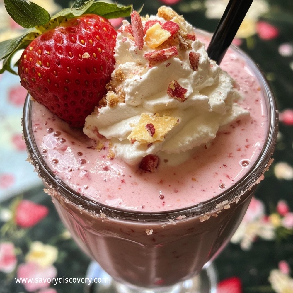 Strawberry Cheesecake Milkshake