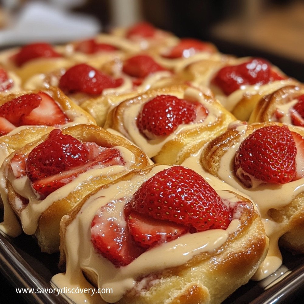 Strawberry Cheesecake Rolls