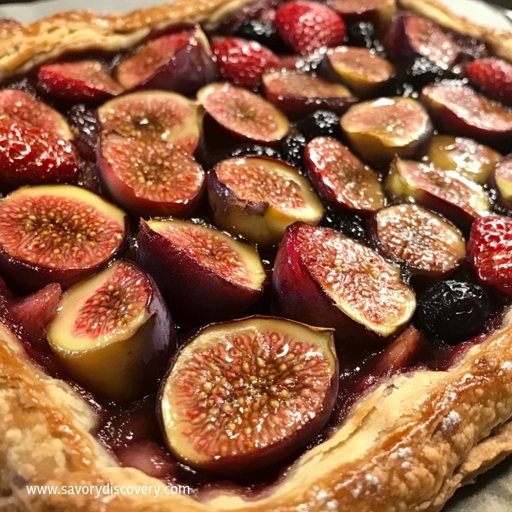 Strawberry and Fig Galette