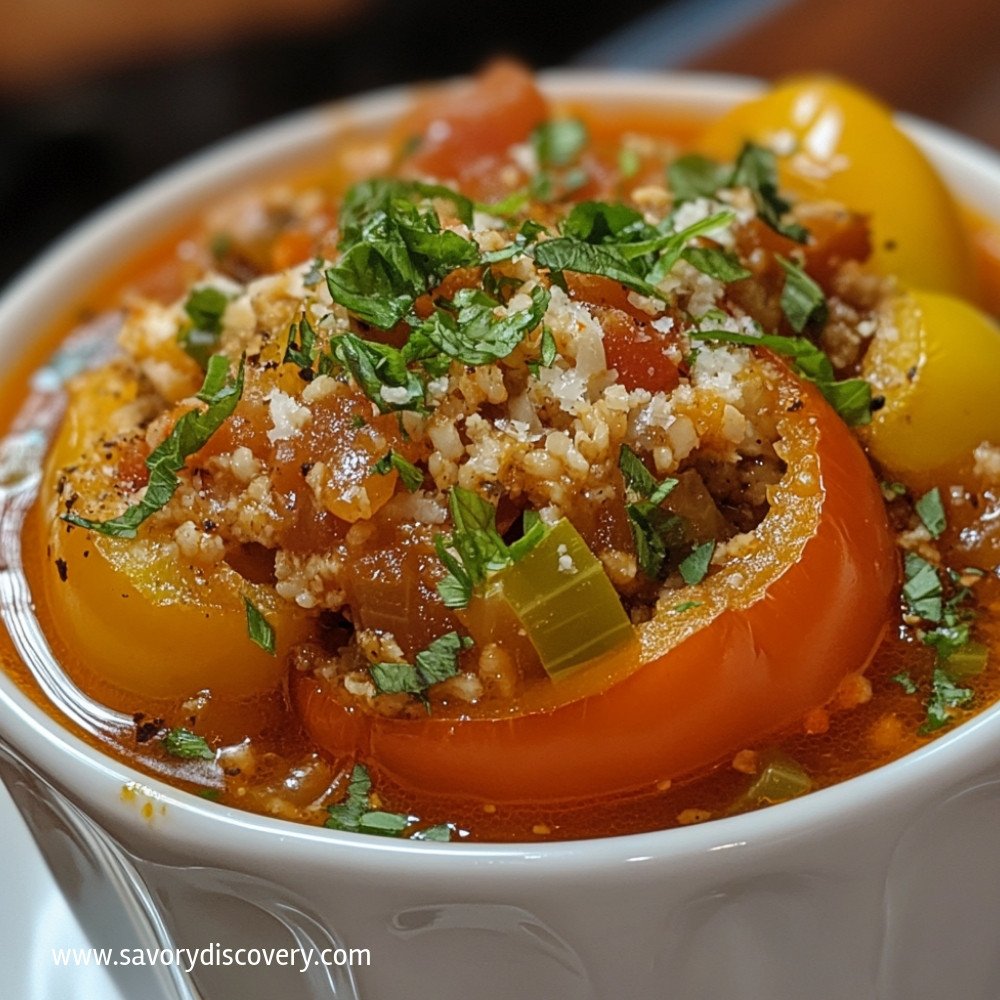 Stuffed Pepper Soup