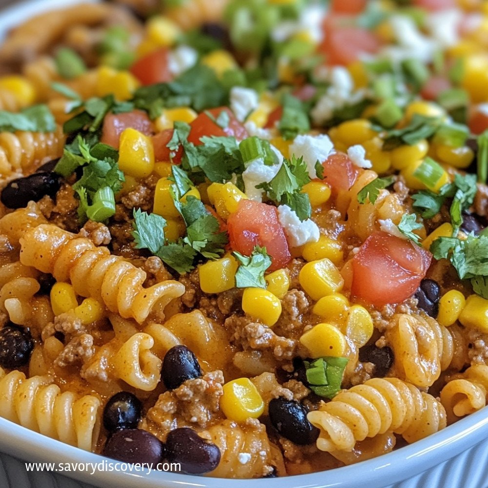 Taco Pasta Casserole