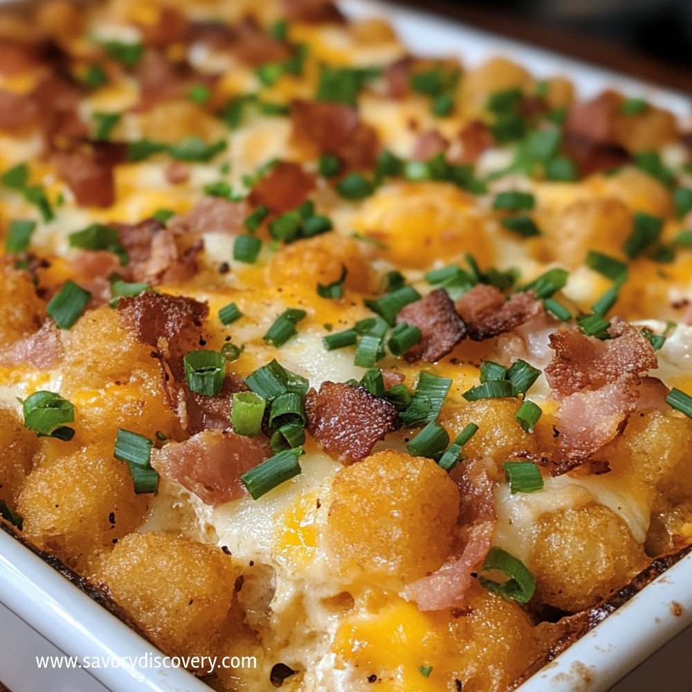 Tater Tot Breakfast Casserole