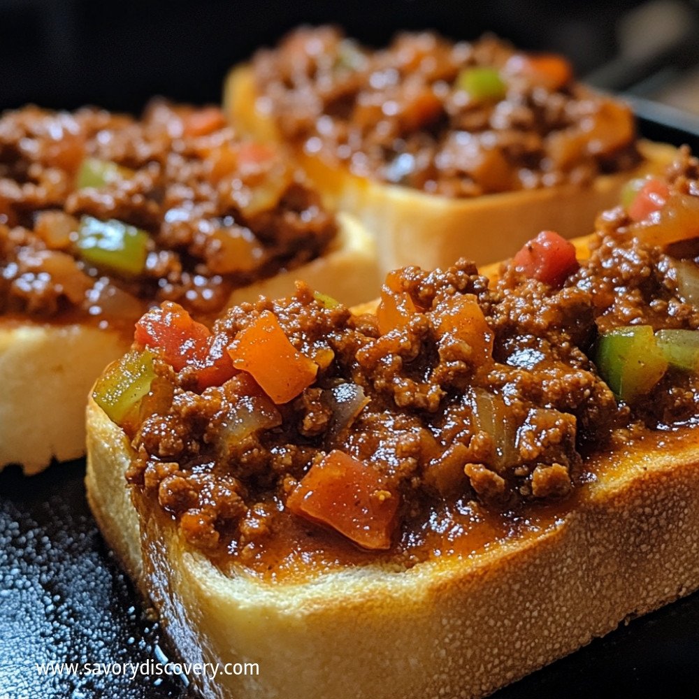 Texas Toast Sloppy Joes