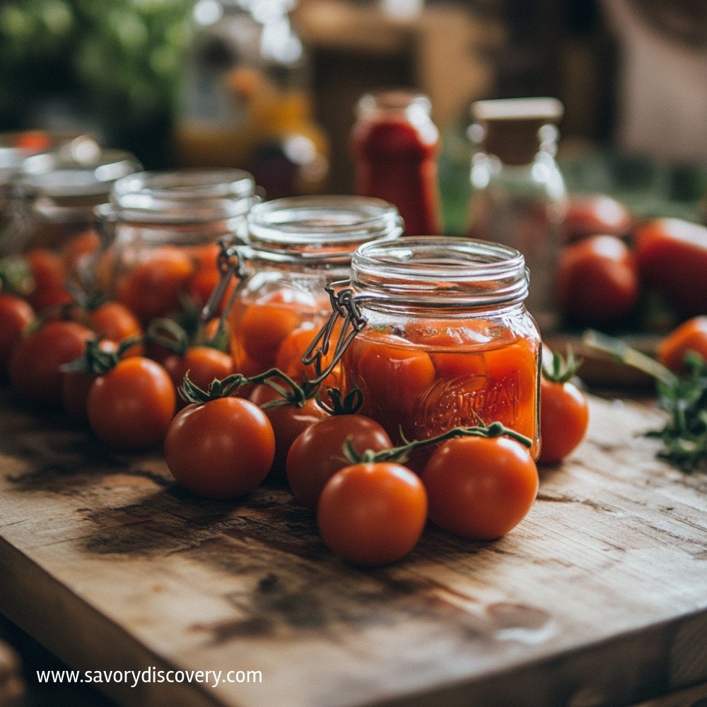 Tomatoes in Jars