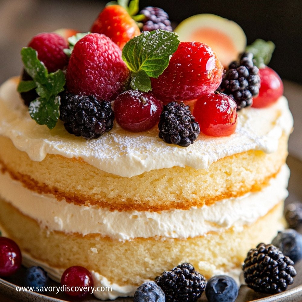 Vanilla Sponge Cake