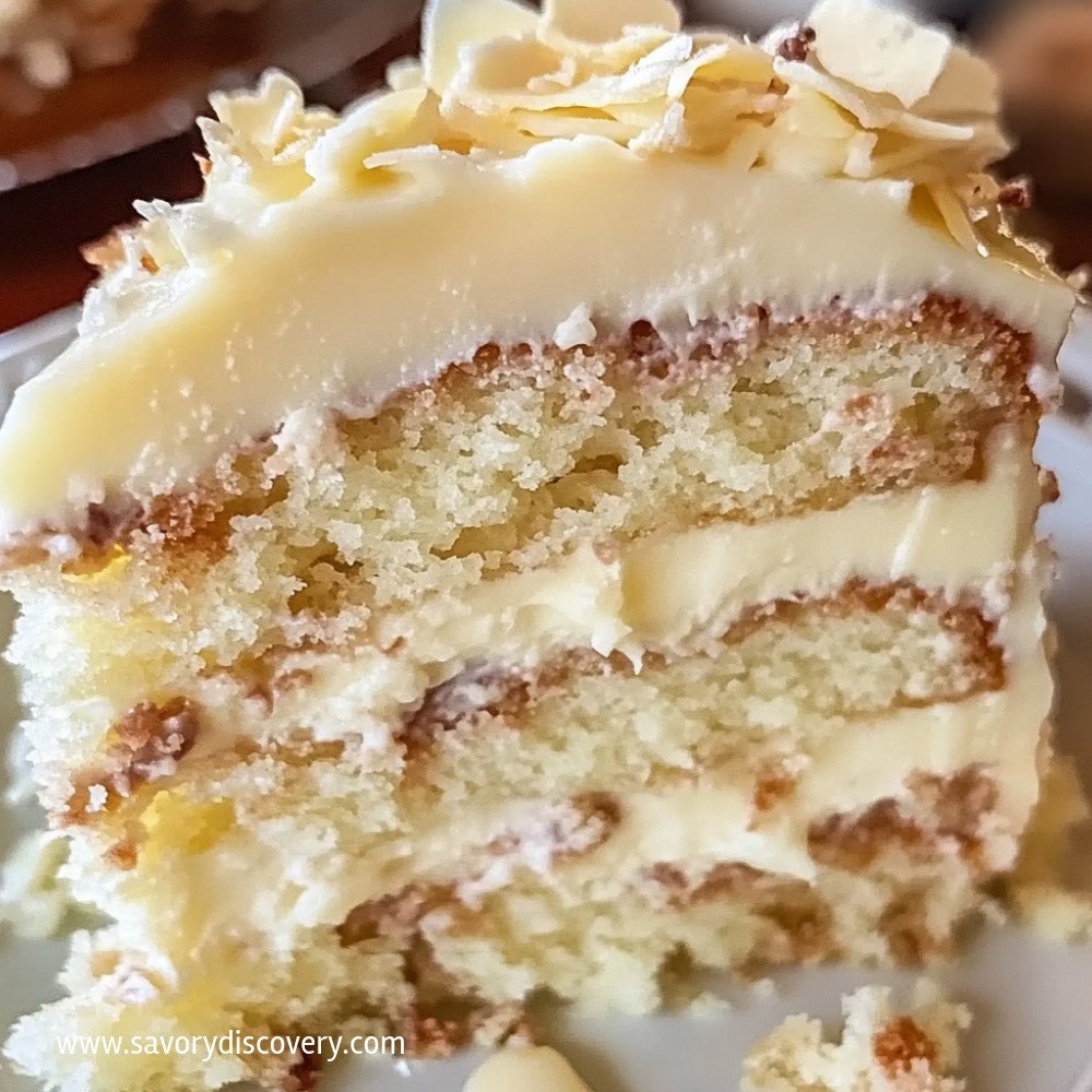 White German Chocolate Cake