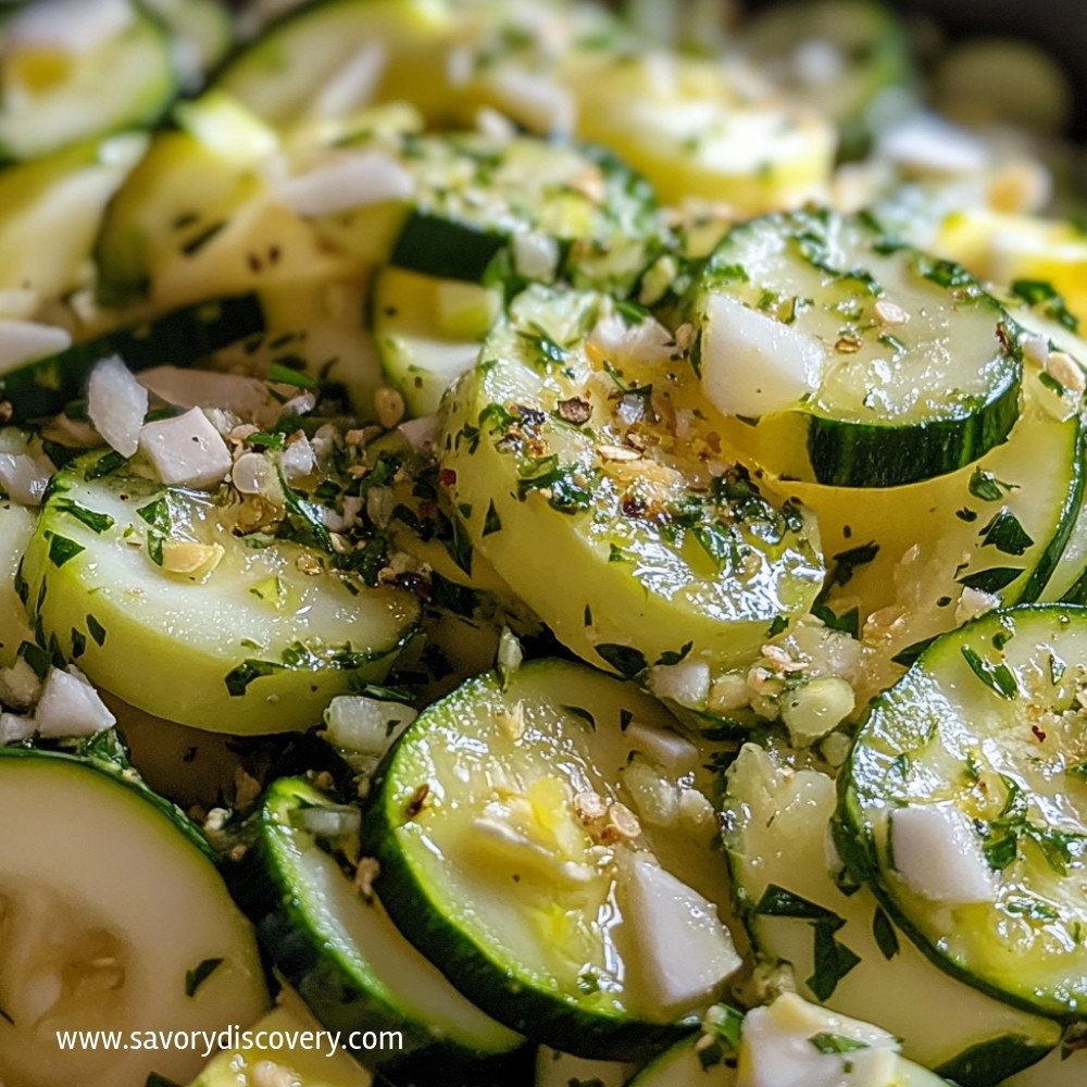 Zucchini Salad for Winter