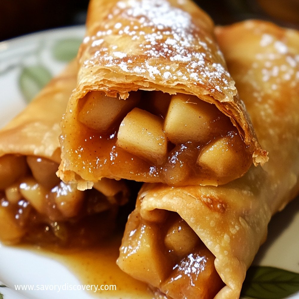 Apple Pie Egg Rolls