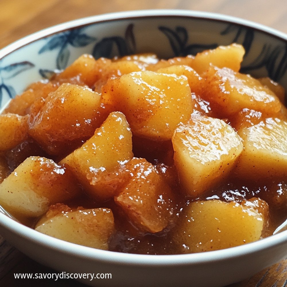 Apple compote