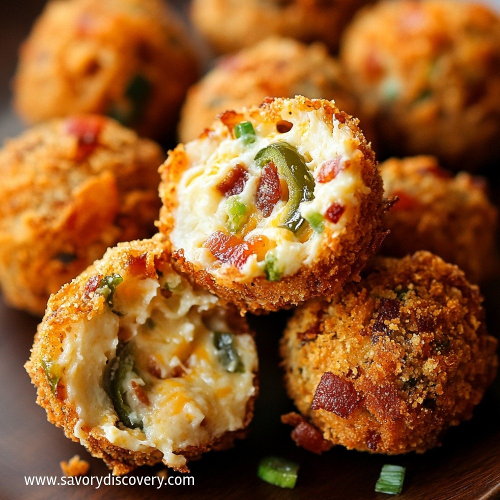 Bacon Jalapeno Popper Cheese Balls