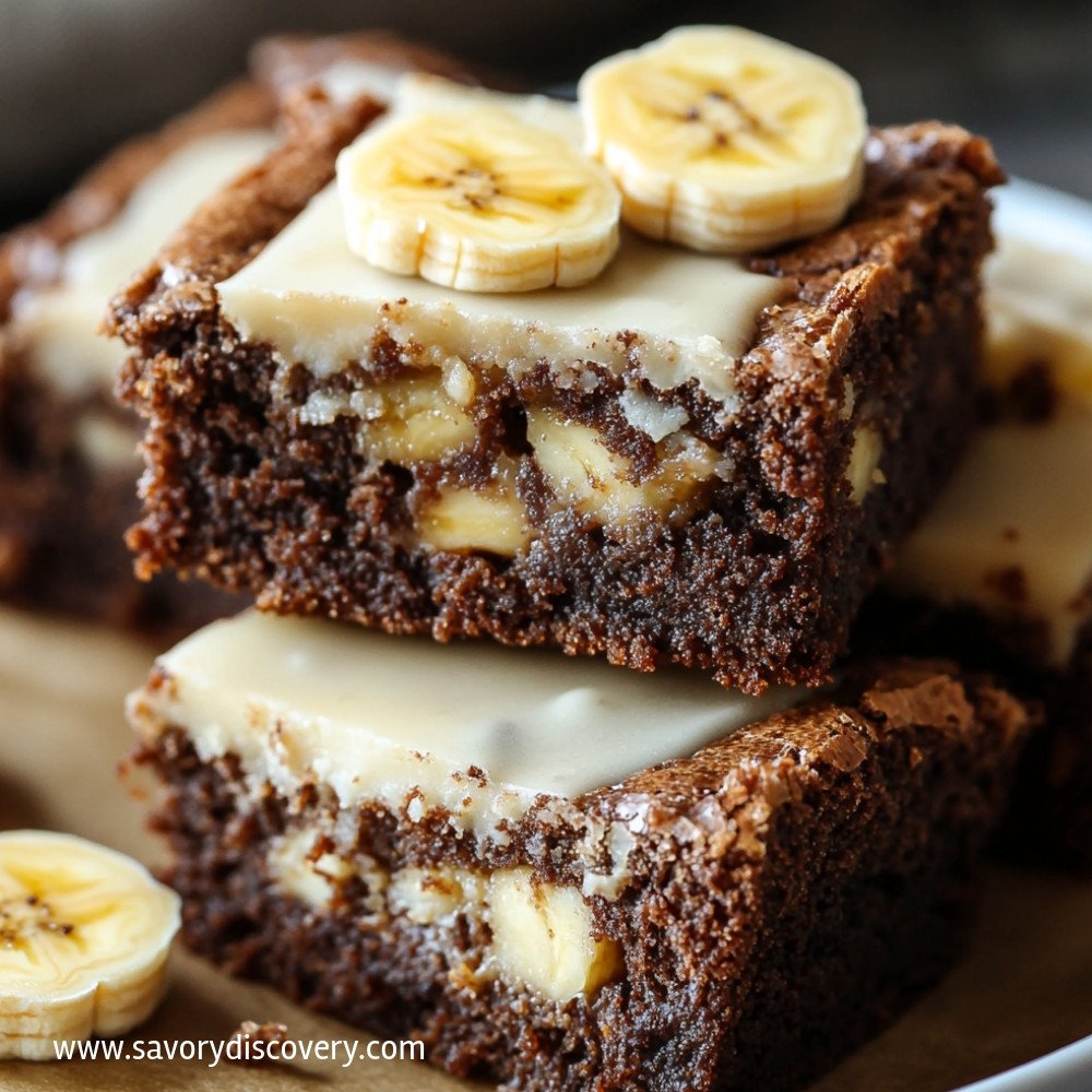 Banana Bread Brownies