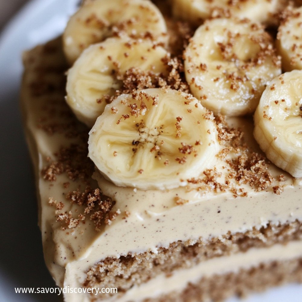 Banana Cake with Brown Butter