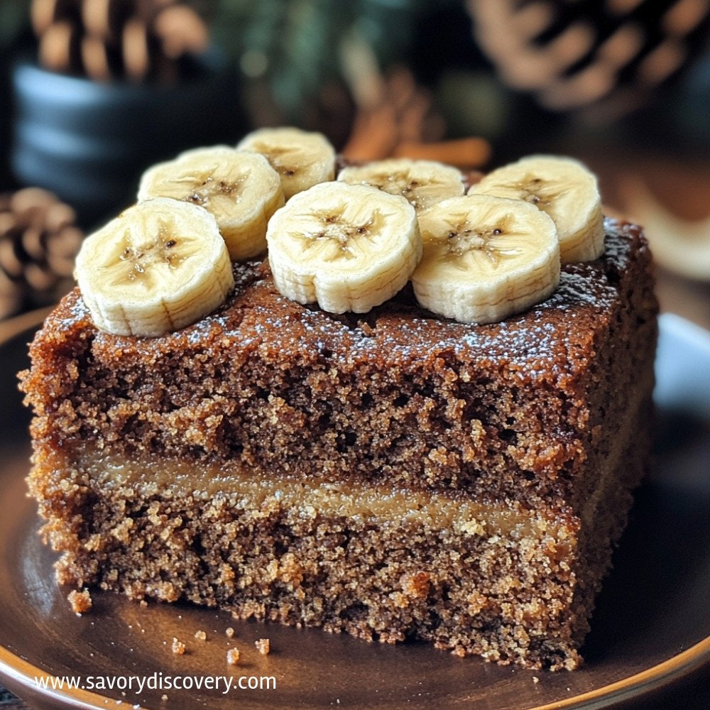 Banana Gingerbread