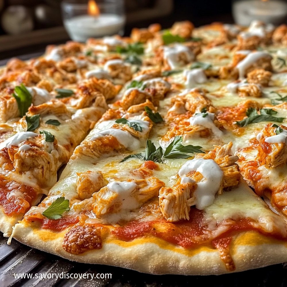 Buffalo Chicken Pizza