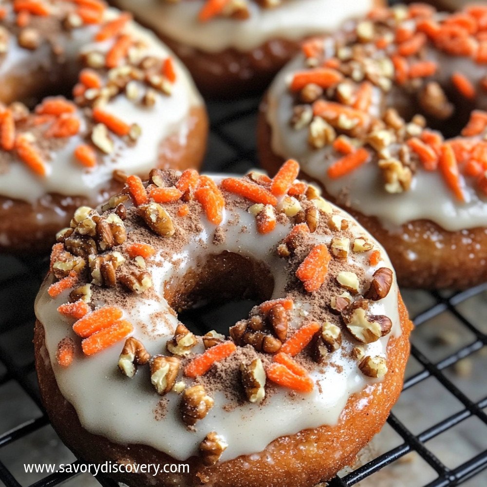 Carrot Cake Donuts