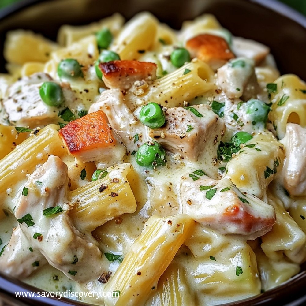 Chicken Pot Pie Pasta