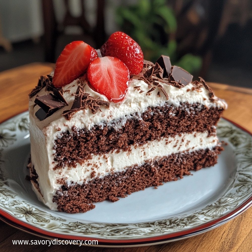 Chocolate Tres Leches Cake