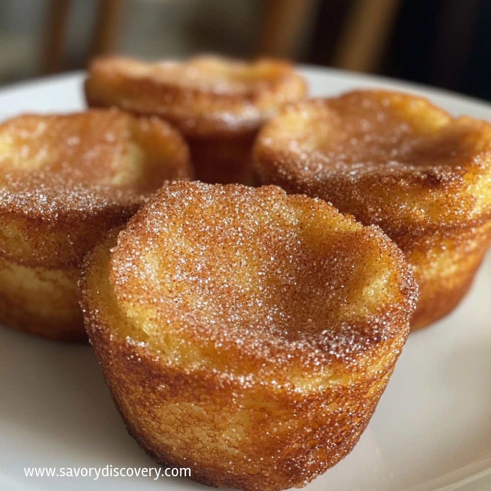Cinnamon Sugar French Toast Muffins