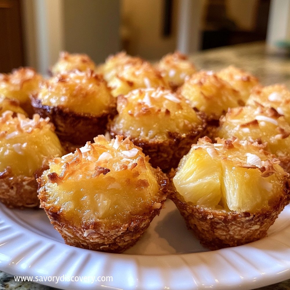 Coconut Pineapple Bites