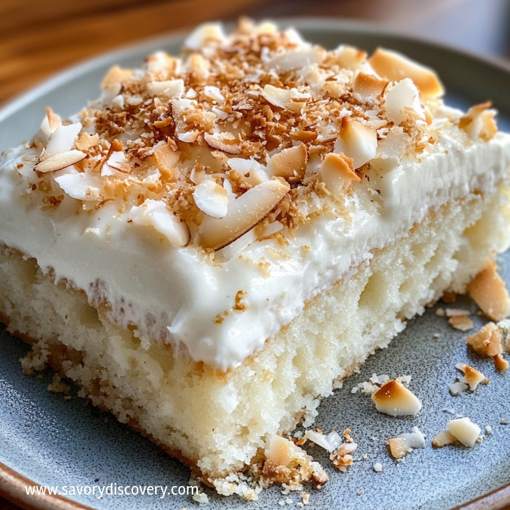 Coconut Poke Cake