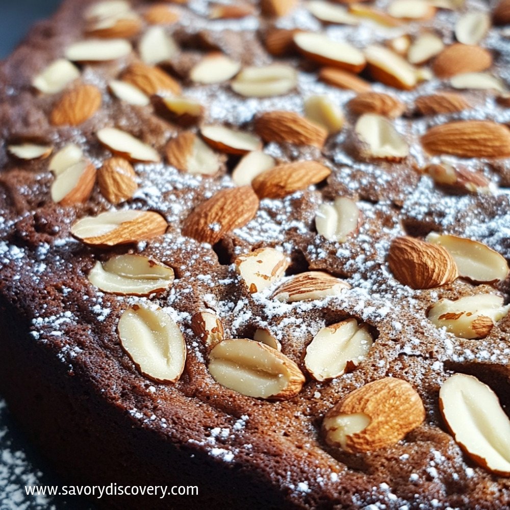 Coffee Almond Cake