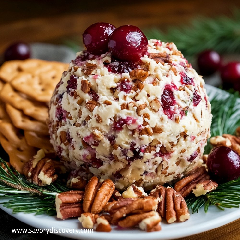 Cranberry Pecan Cheese Ball