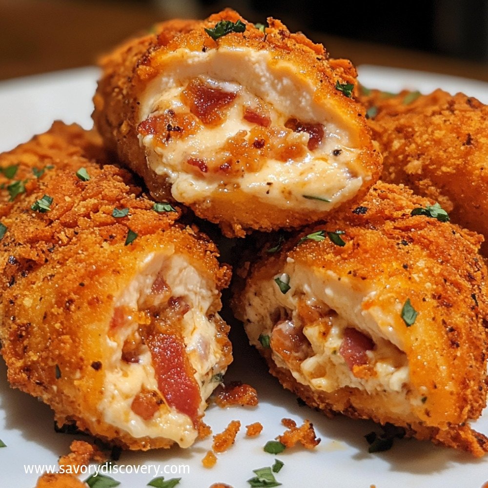 Cream Cheese and Bacon Stuffed Doritos Chicken