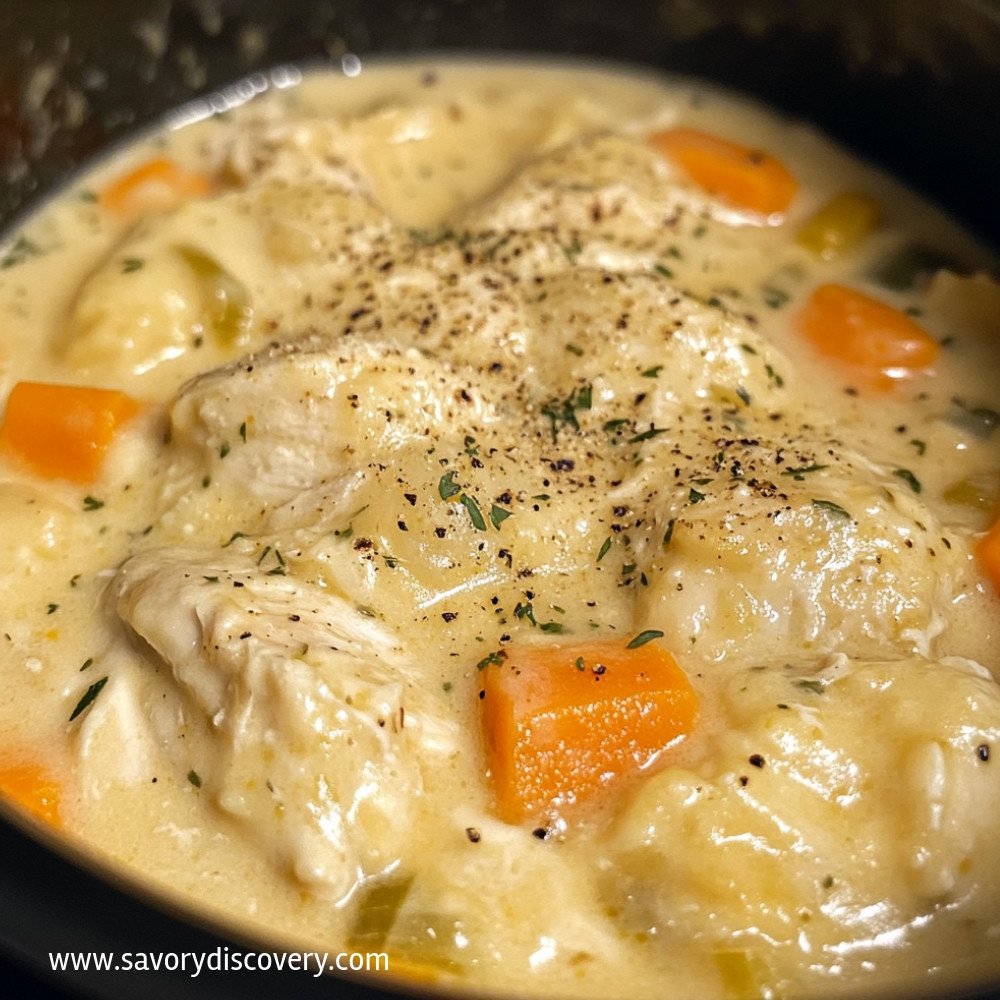 Crock Pot Chicken and Dumplings