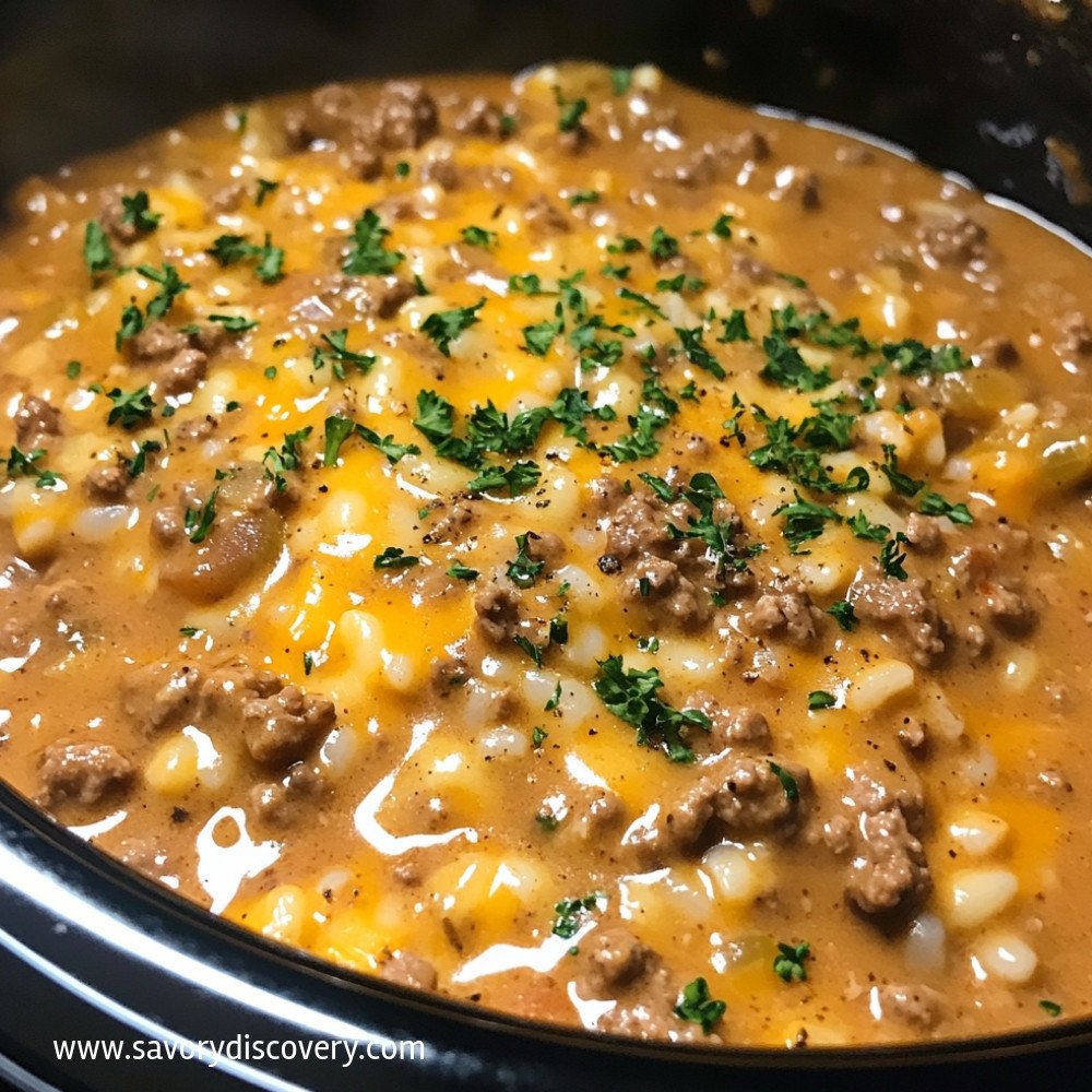 Crock Pot Hamburger Helper