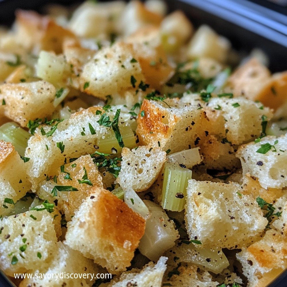 Crock Pot Stuffing