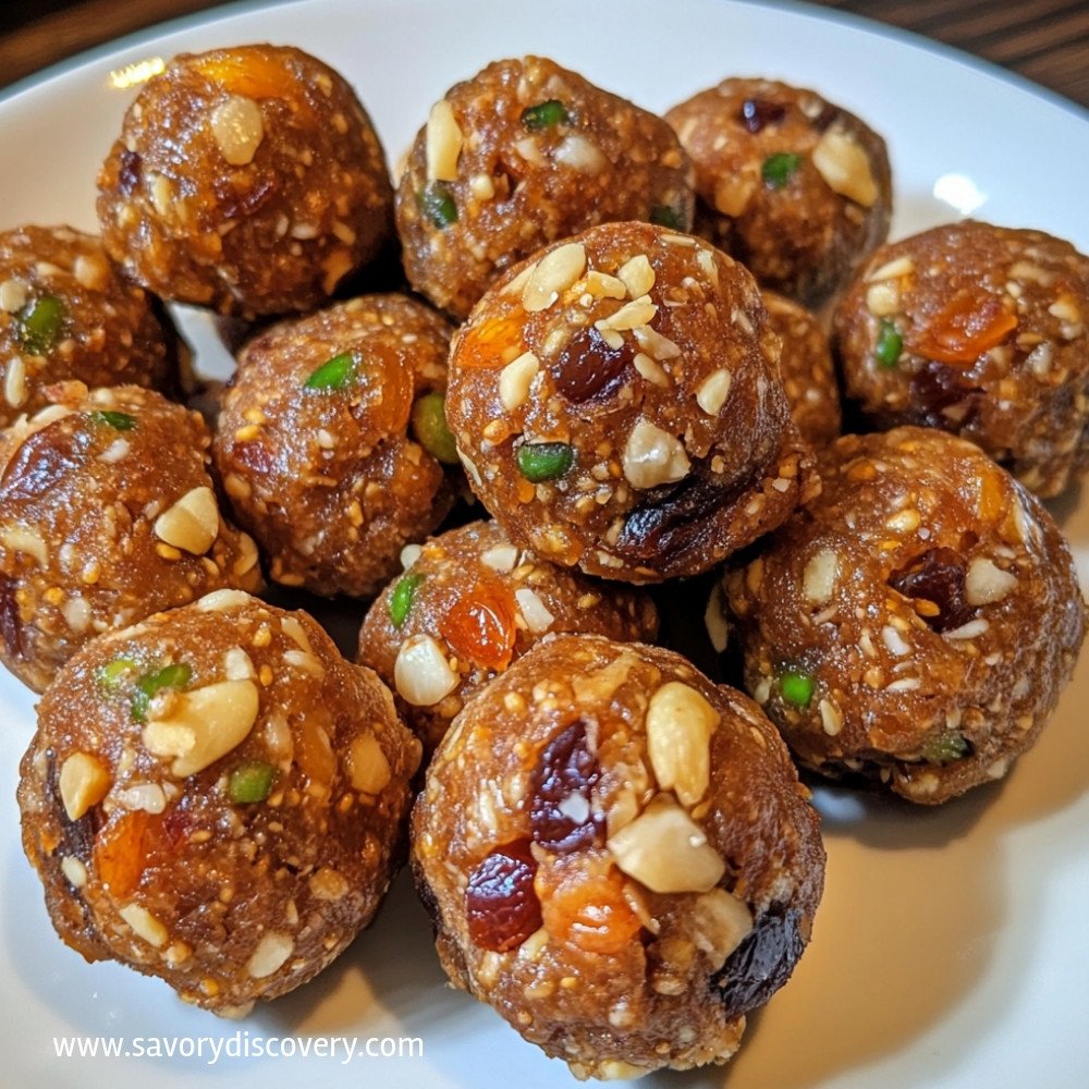 Date and Dry Fruits Ladoo