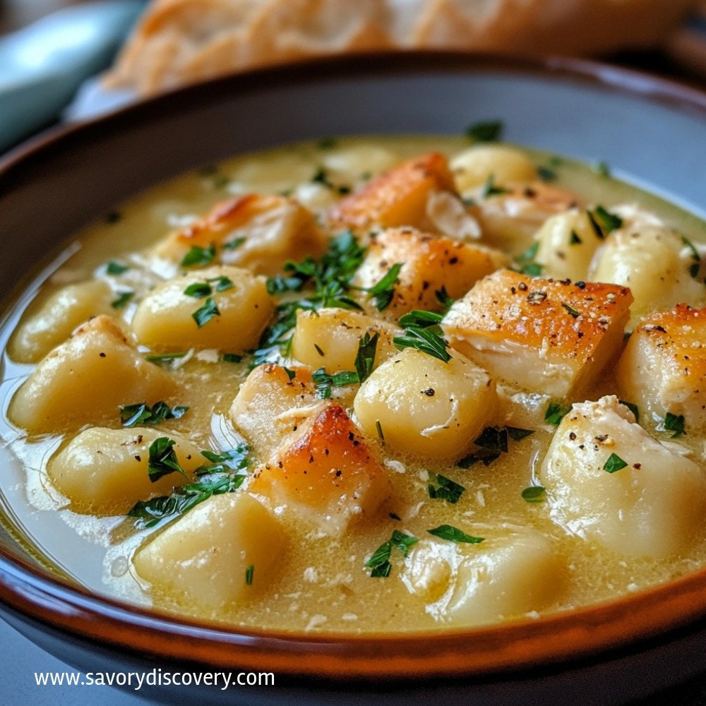 Easy Chicken Gnocchi Soup