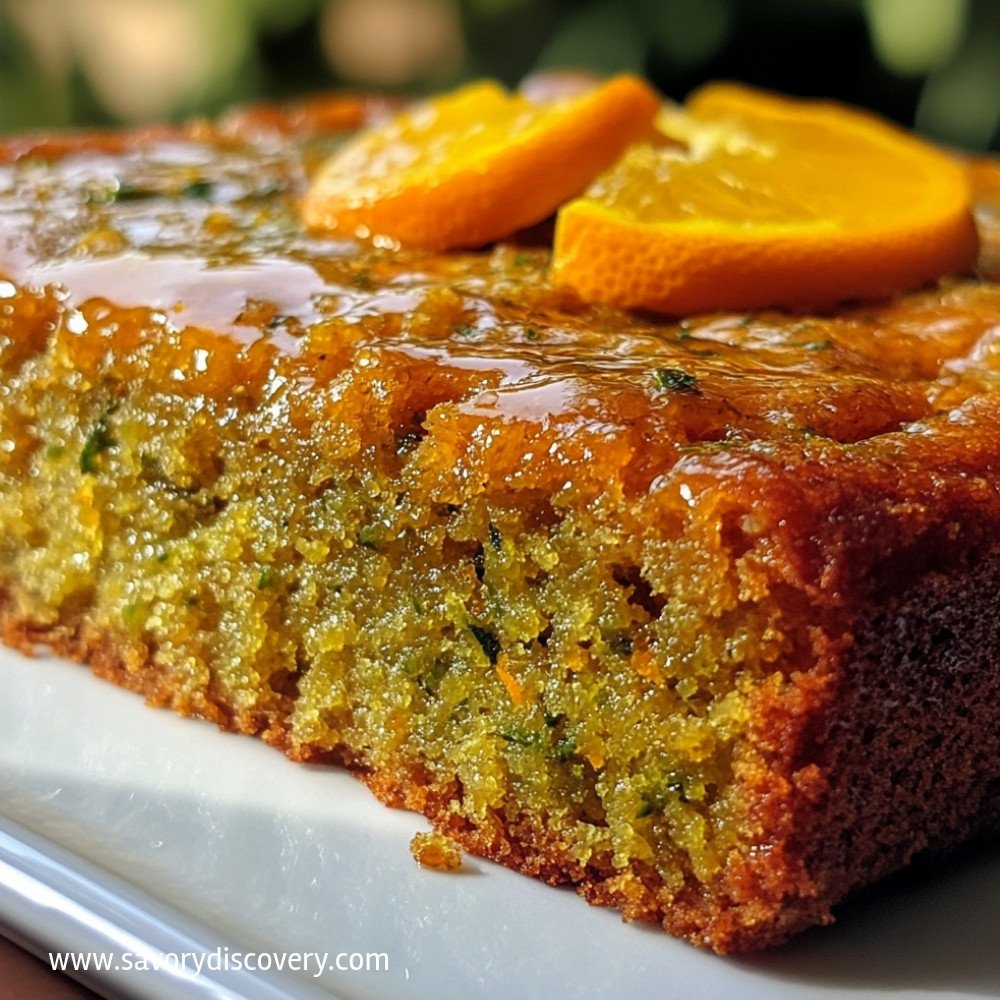 Easy Orange Zucchini Cake