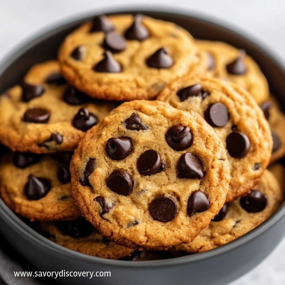 Eggless Chocolate Chip Cookies