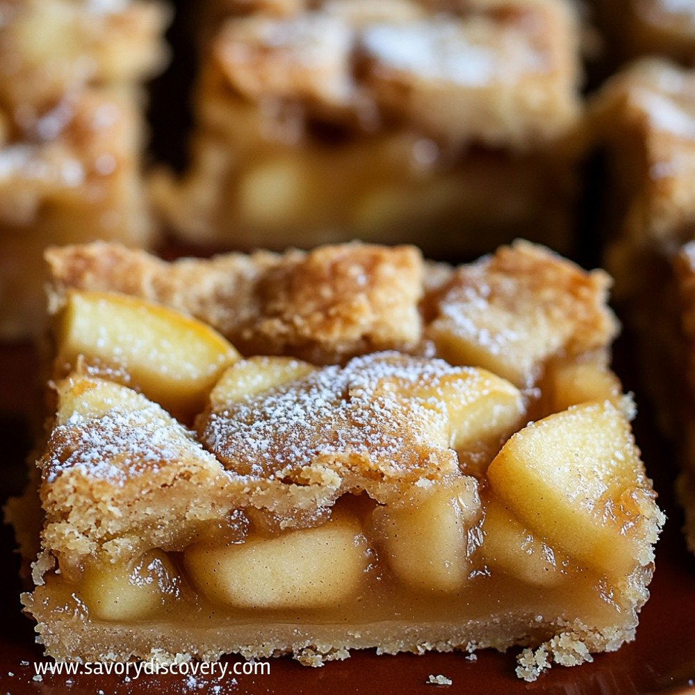 Flaky Apple Pie Bars