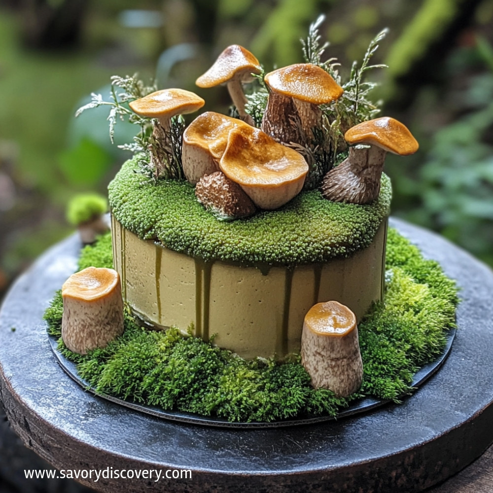 Forest Moss Cake