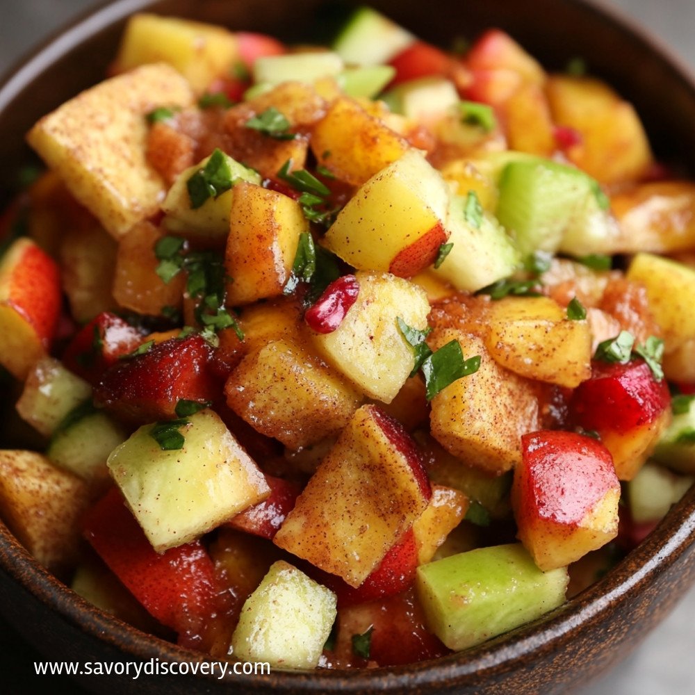 Fruit Salsa with Cinnamon Chips